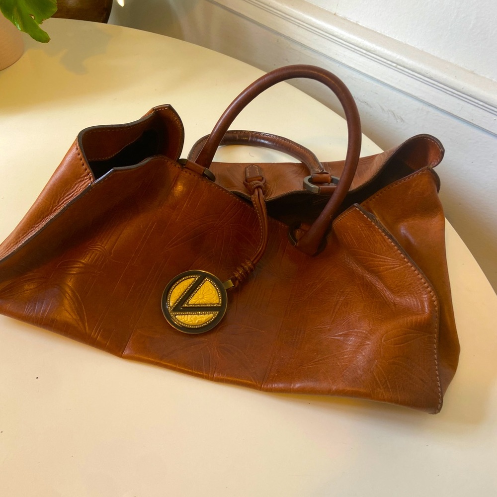 Valentino Garavani leather rectangular tote.  Comes with dust bag.